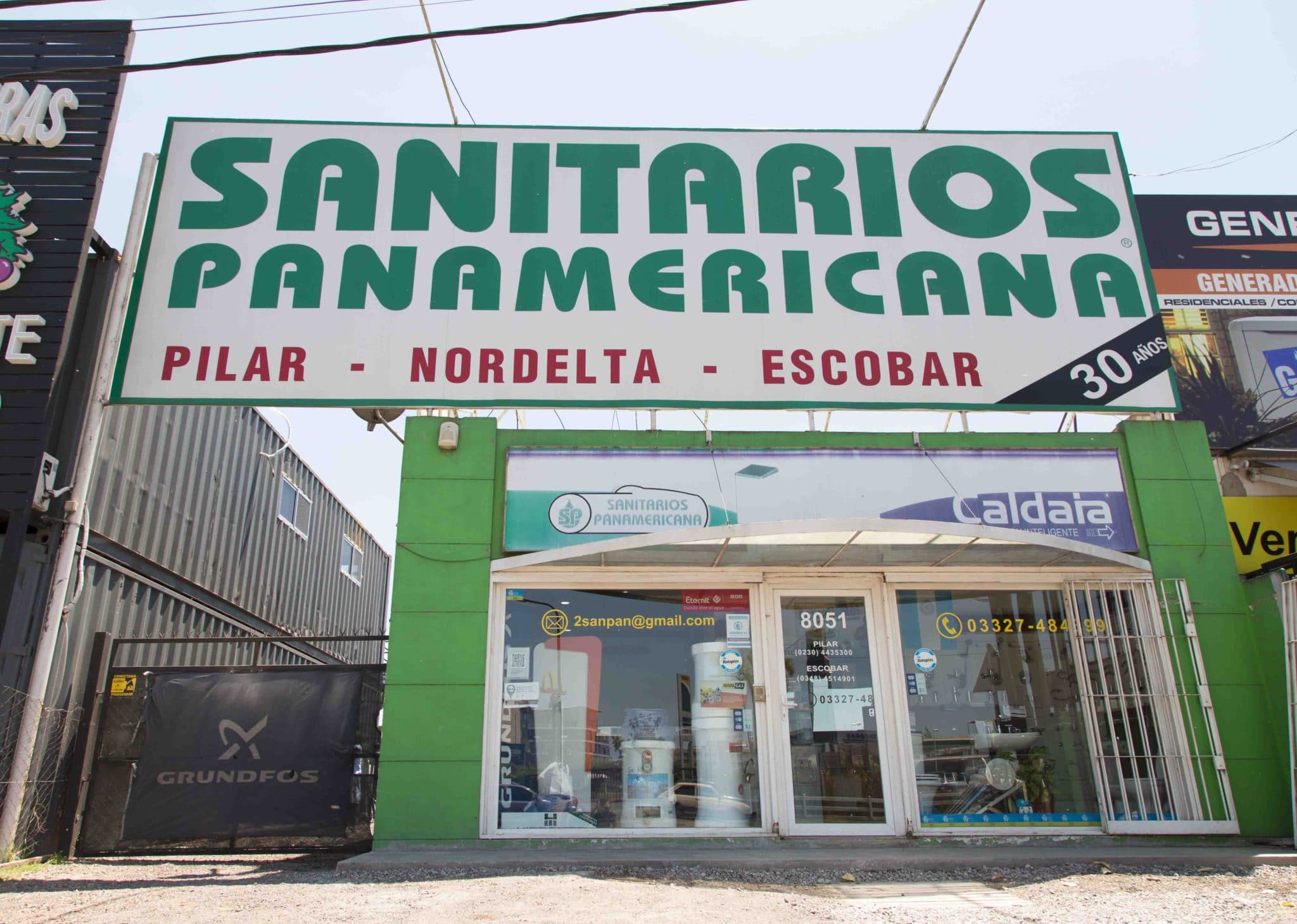 Sanitarios Panamericana Nordelta